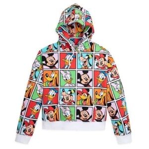 Disney parks Disneyland Character Hoodie Sz Large Retail $60